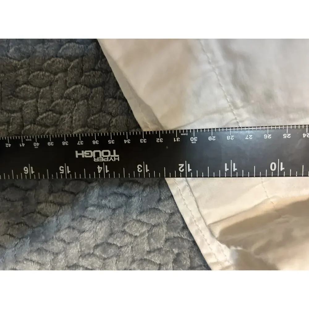 Levi's Squad Cargo Shorts Men's 30 White Utility Pockets Waist Belted Streetwear